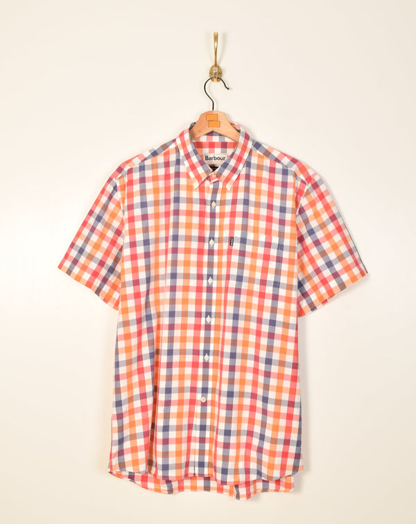 Barbour Vintage Short Sleeve Shirt (L)