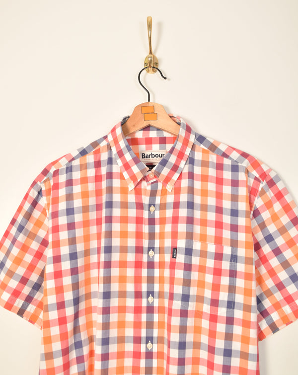 Barbour Vintage Short Sleeve Shirt (L)