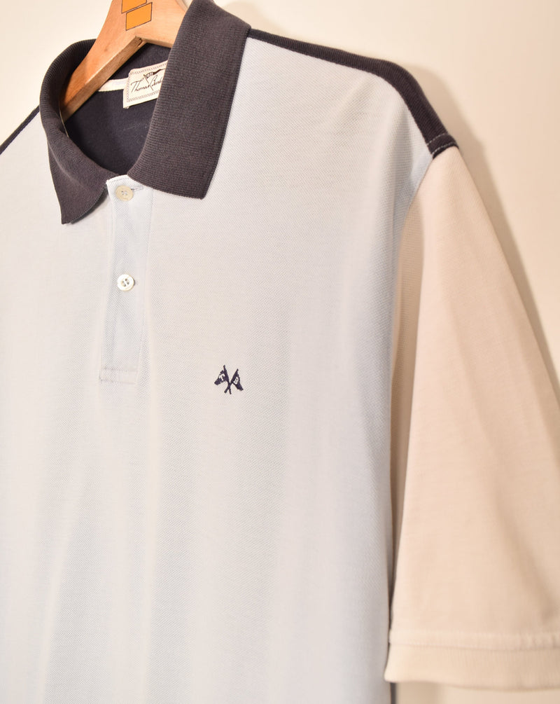 Thomas Burberry Vintage Polo Shirt (M)