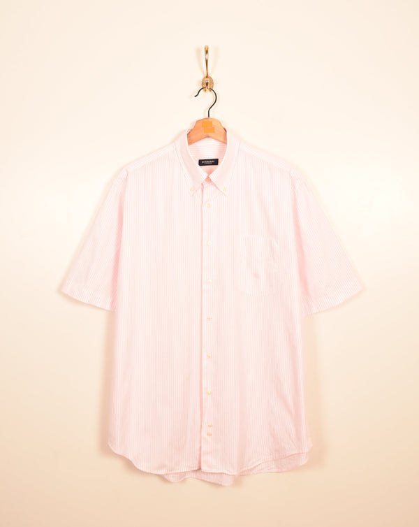 Burberry Vintage Short Sleeve Shirt (XL)