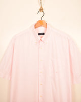 Burberry Vintage Short Sleeve Shirt (XL)