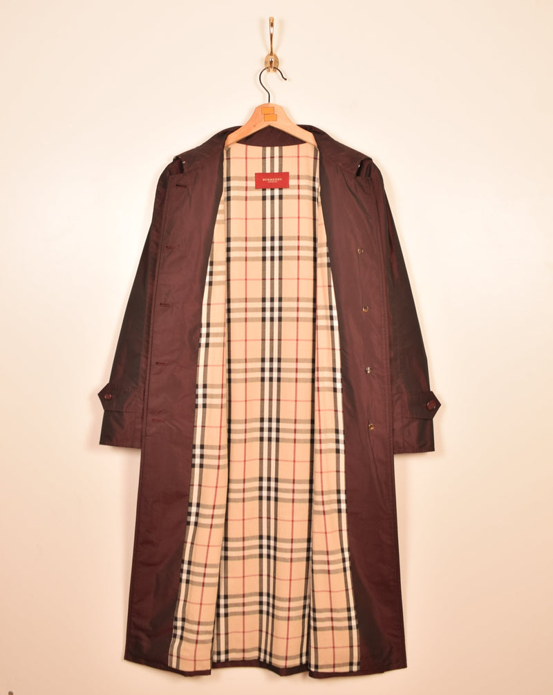 Burberry Vintage Woman Trench Coat (L)