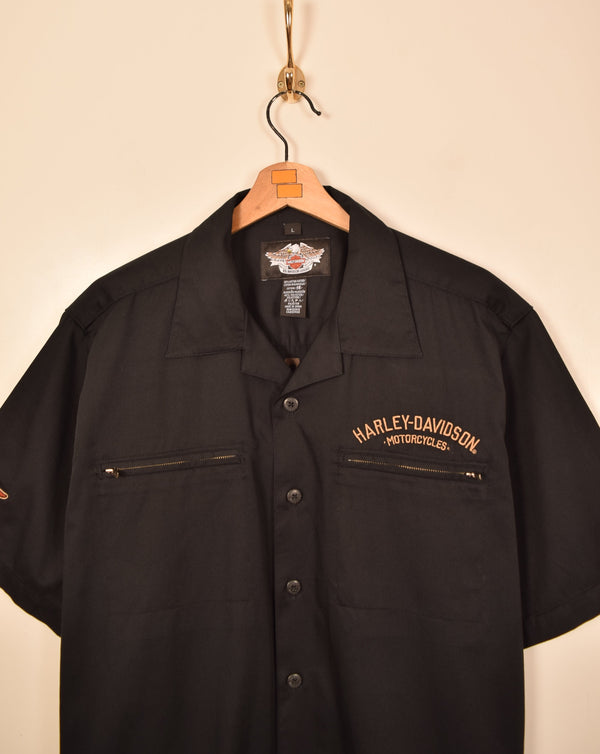 Harley Davidson Vintage Short Sleeve Shirt (L)