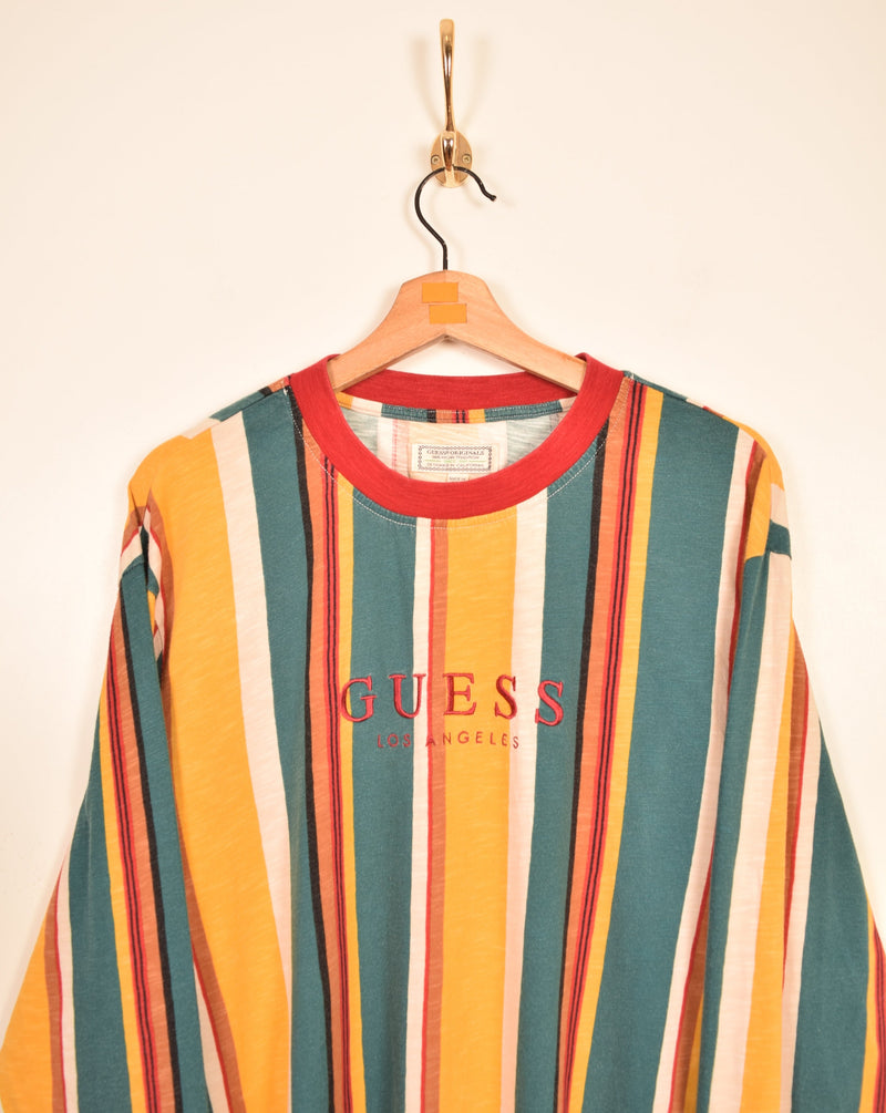 Guess Vintage Long Sleeve T-Shirt (XL)