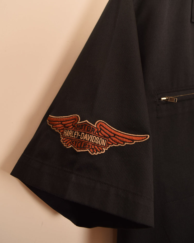 Harley Davidson Vintage Short Sleeve Shirt (L)