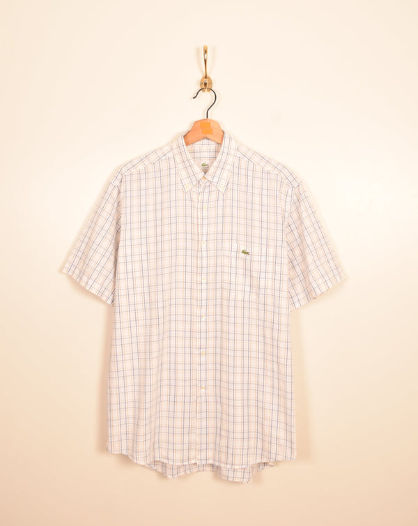 Lacoste Vintage Short Sleeve Shirt (L)