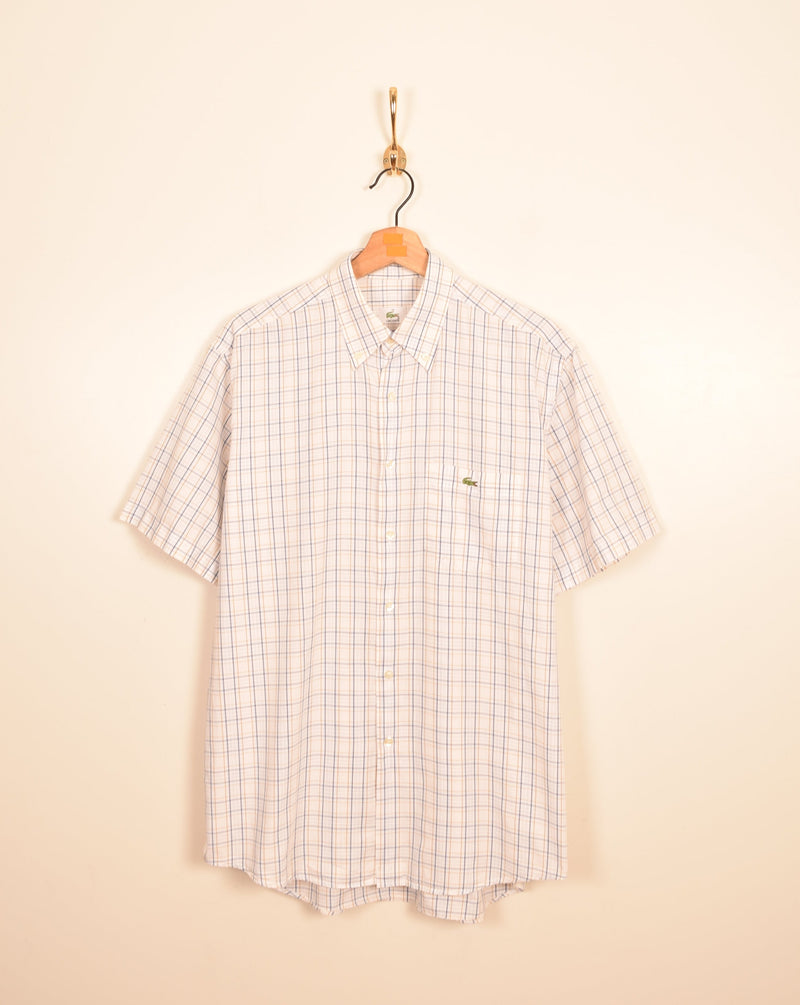 Lacoste Vintage Short Sleeve Shirt (L)