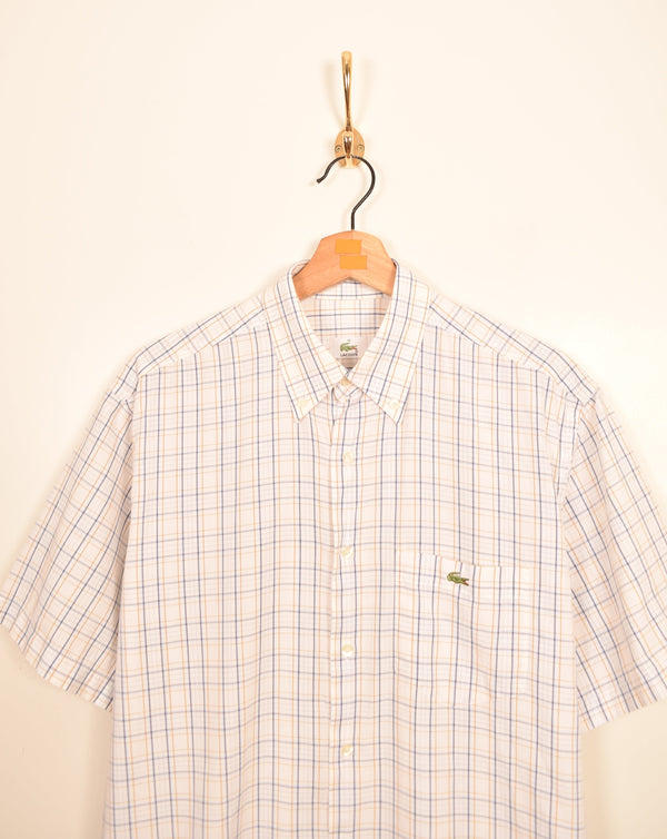 Lacoste Vintage Short Sleeve Shirt (L)