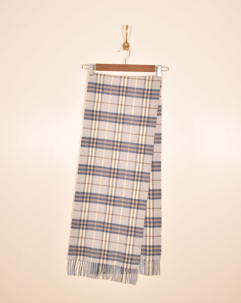 Burberry Vintage Baby Blue Nova Check Scarf