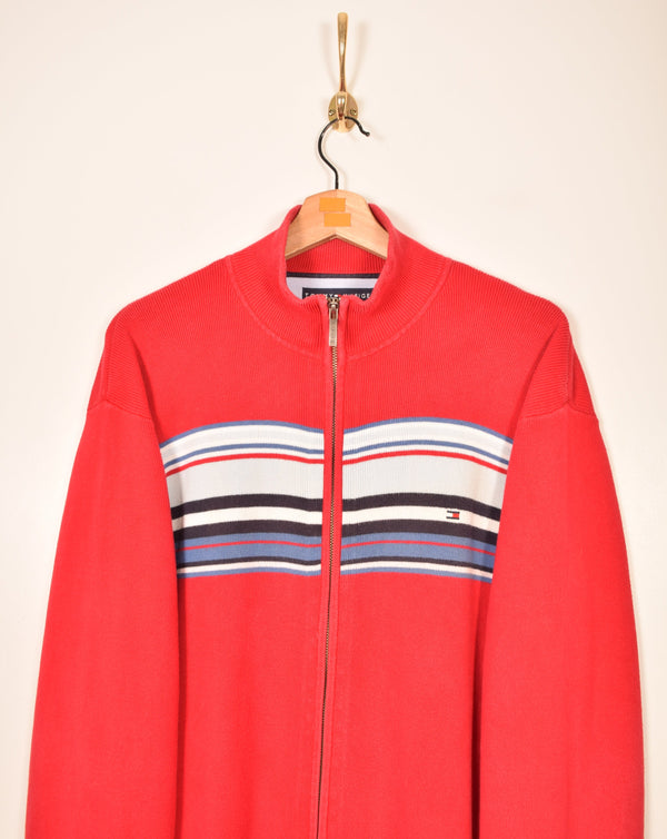 Tommy Hilfiger Knitted Zip Sweater (XL)