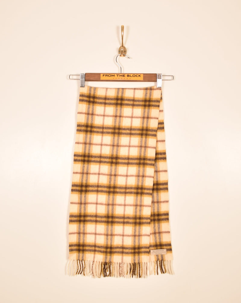 Burberry Cashmere Nova Check Scarf