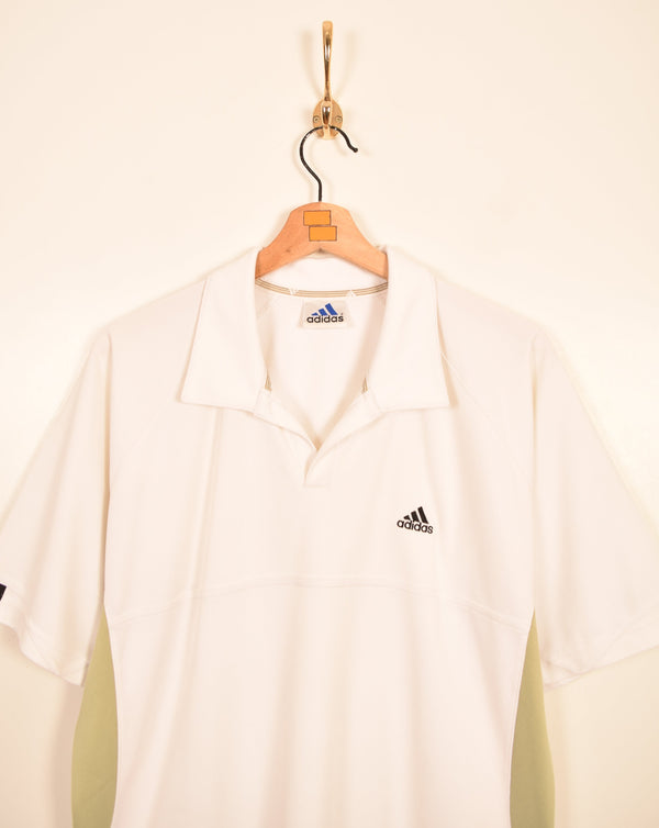 Adidas Vintage Climalite Polo Shirt (L)