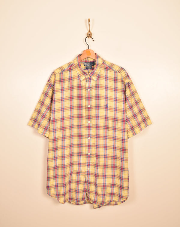 Polo Ralph Lauren Vintage Short Sleeve Shirt (XL)