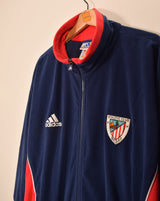 1999/2001 Athletic Bilbao Velour Training Jacket (XL)