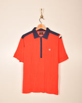 Nautica Vintage Half Zip Polo Shirt (S)