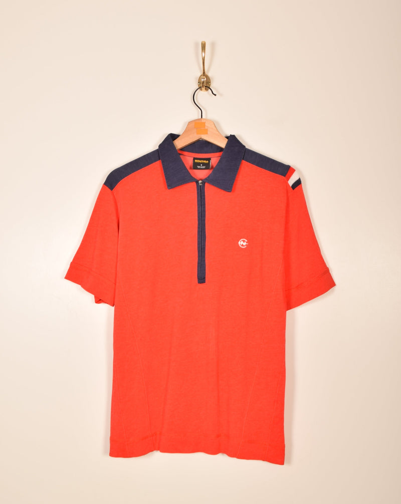 Nautica Vintage Half Zip Polo Shirt (S)