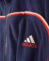 Adidas Vintage Velour Track Jacket (XL)