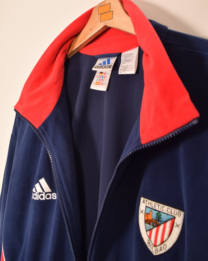 1999/2001 Athletic Bilbao Velour Training Jacket (XL)