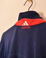 Adidas Vintage Velour Track Jacket (XL)