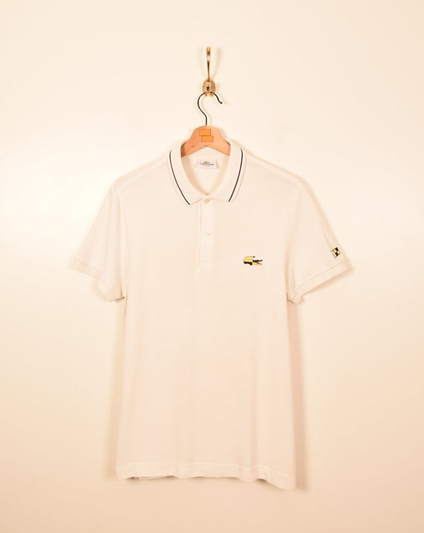 Lacoste Vintage Nautical Flag Polo Shirt (S)