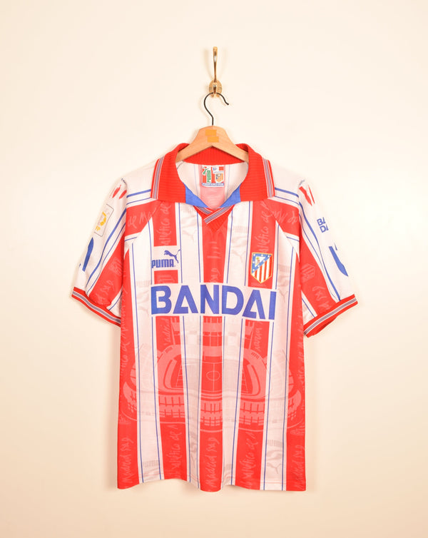 1996/1997 Atletico De Madrid Home Shirt (L)