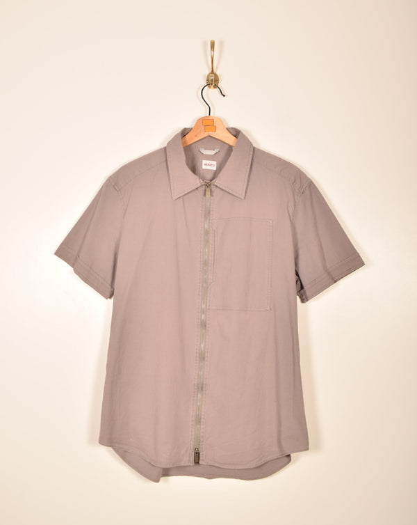 Kenzo Zip Short Sleeve Shirt (M)