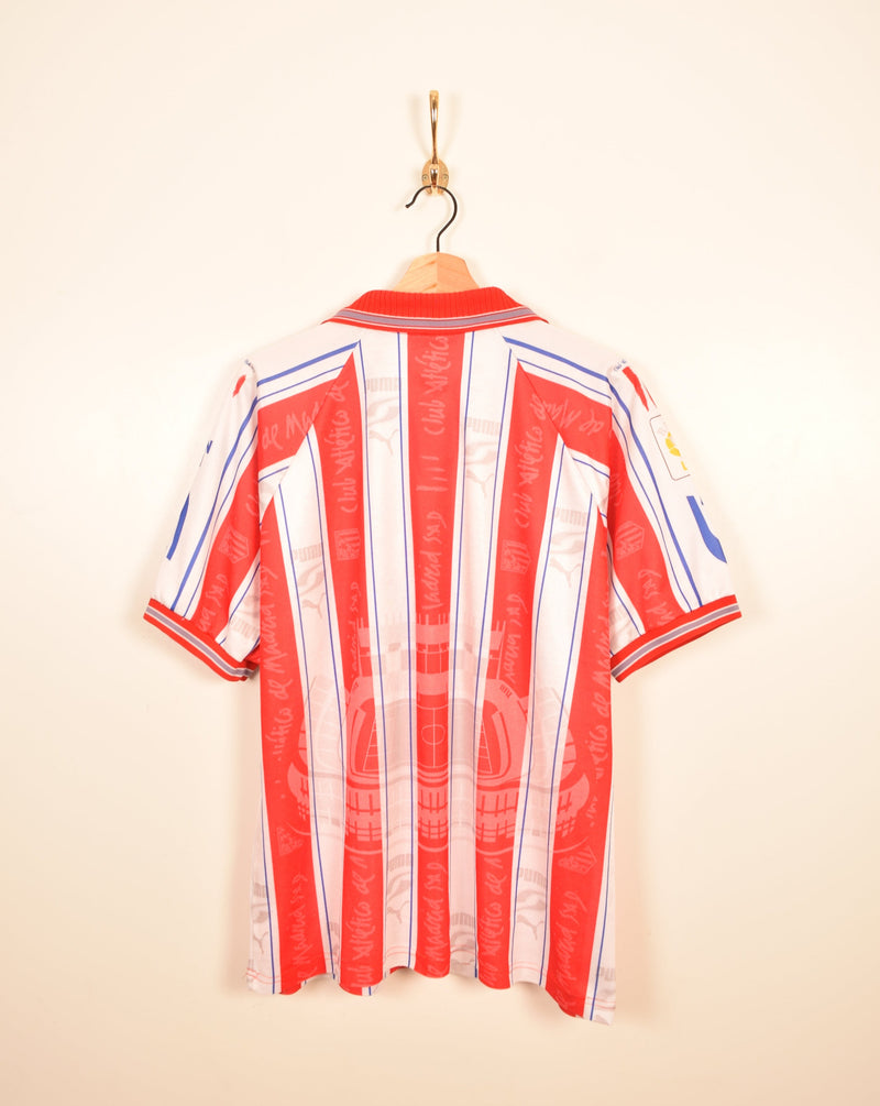 1996/1997 Atletico De Madrid Home Shirt (L)