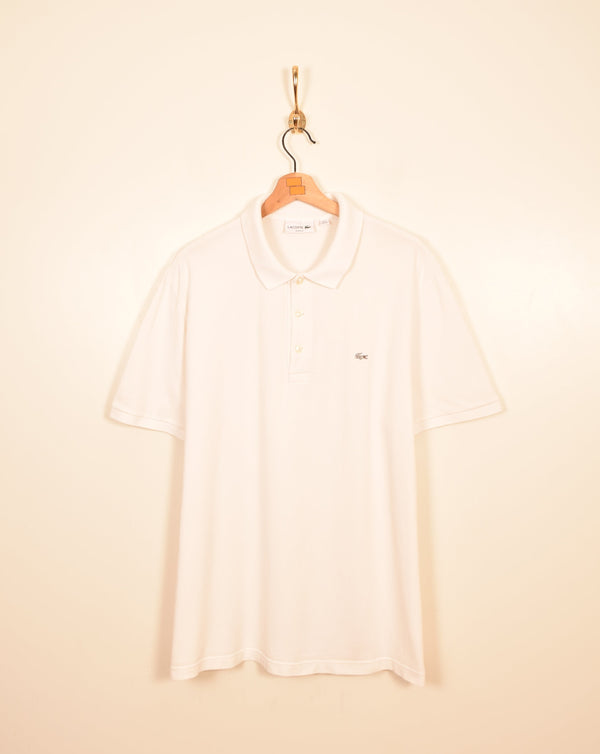 Lacoste Silver Logo Polo Shirt (XL)