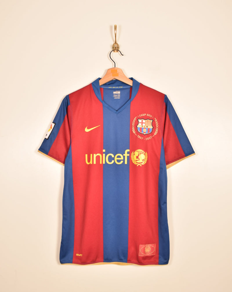 2007/2008 FC Barcelona Home Shirt (S)