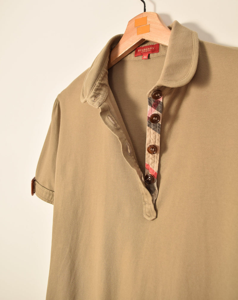 Burberry Vintage Nova Check Polo Shirt L)