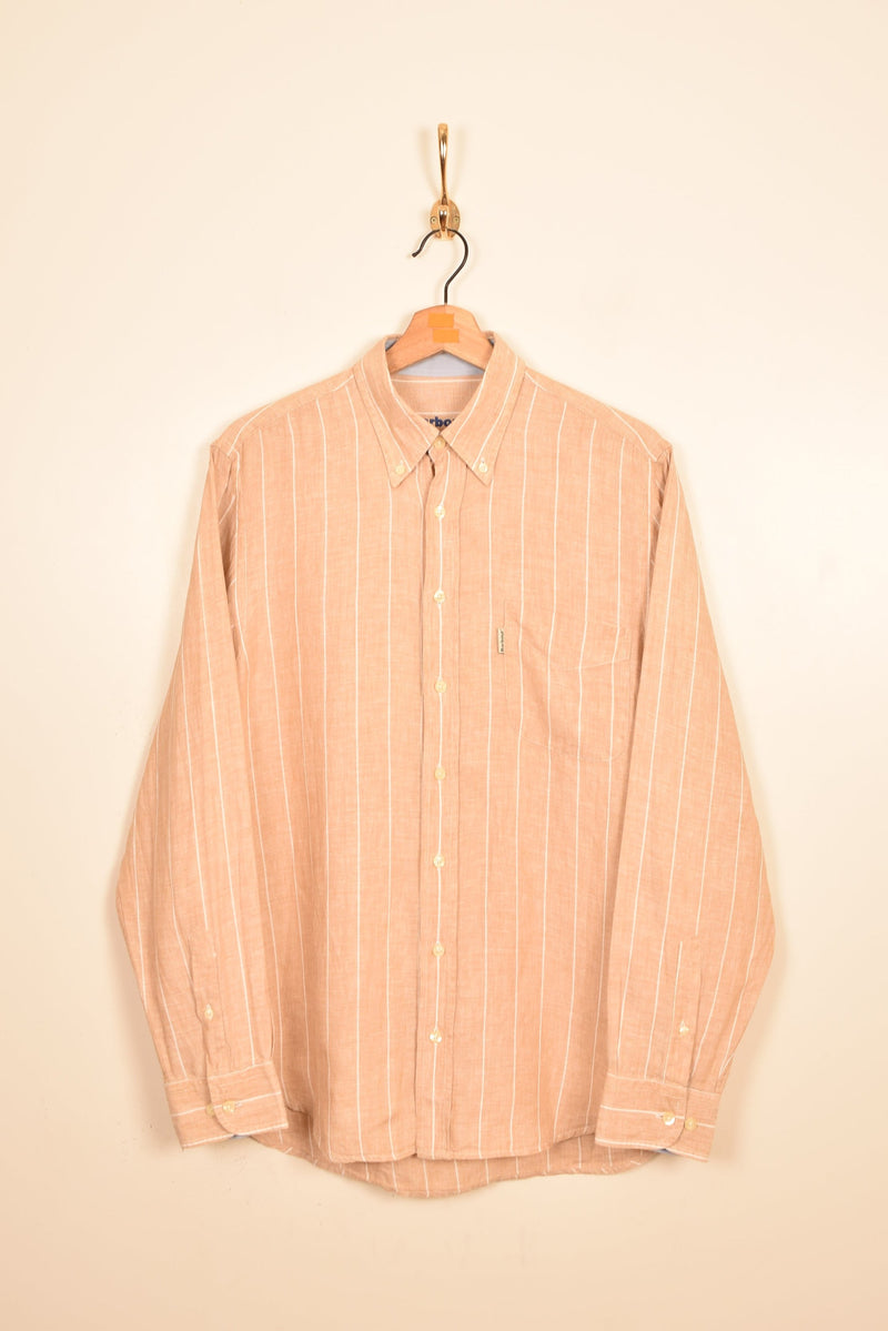 Barbour Vintage Linen Shirt (L)