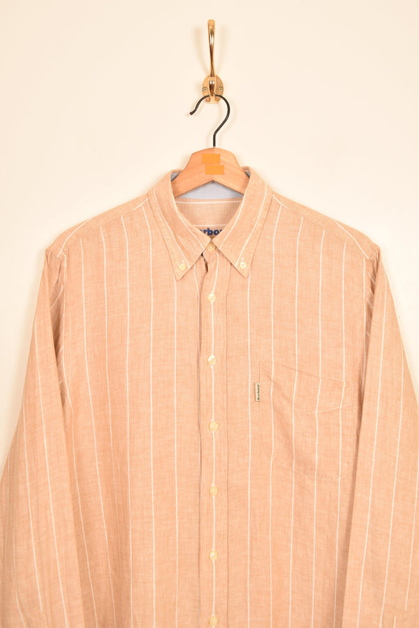 Barbour Vintage Linen Shirt (L)