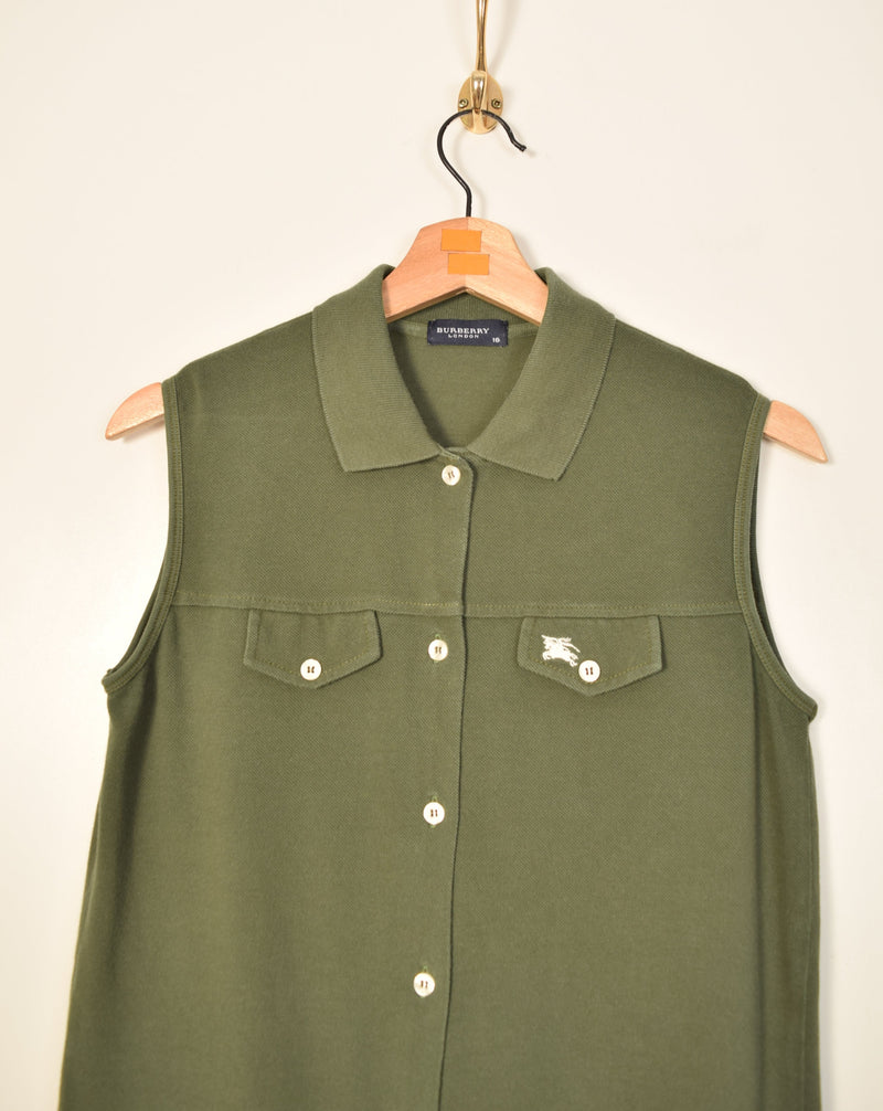 Burberry Vintage Woman Polo Vest (M)