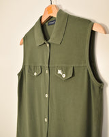 Burberry Vintage Woman Polo Vest (M)