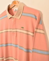 Lacoste Vintage Long Sleeve Polo Shirt (XL)