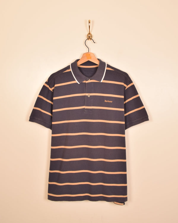 Barbour Vintage Polo Shirt (M)