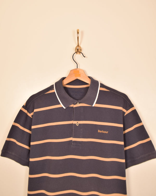 Barbour Vintage Polo Shirt (M)