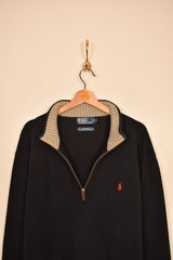 Polo Ralph Lauren Vintage Half Zip Sweater (XL)