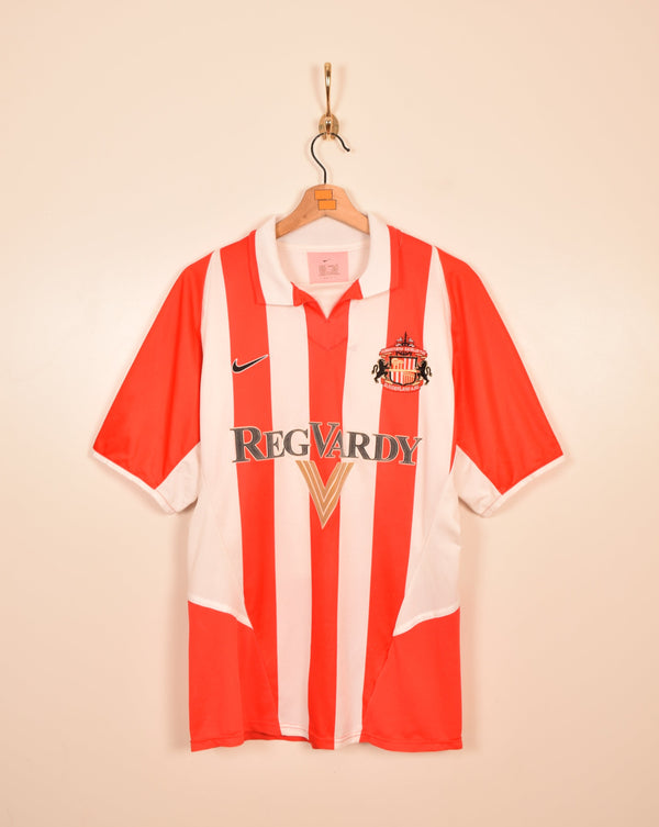 2002-2004 Sunderland Home Shirt (M)