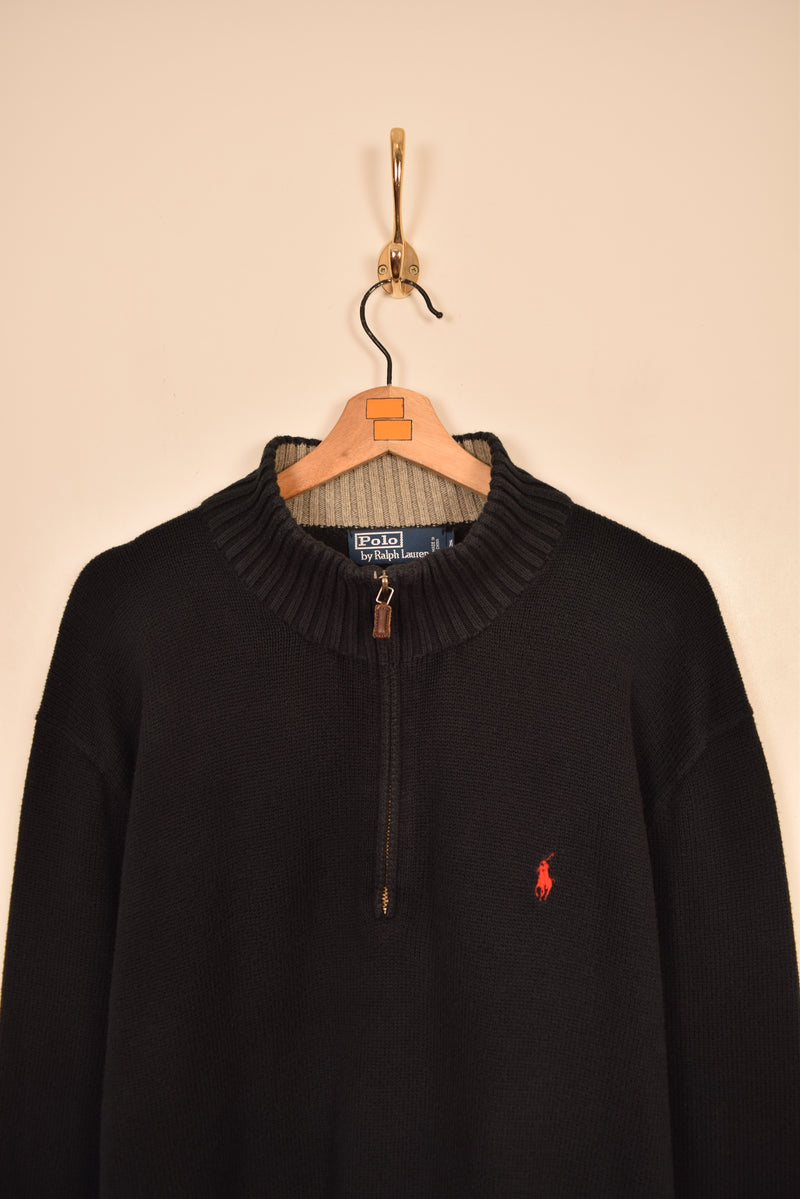 Polo Ralph Lauren Vintage Half Zip Sweater (XL)