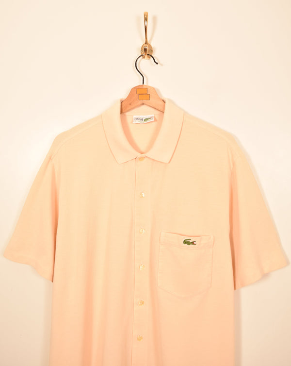 Lacoste Vintage Short Sleeve Pique Shirt (XL)