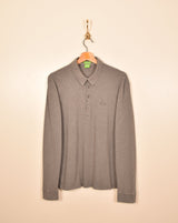 Hugo Boss Vintage Long Sleeve Polo Shirt (M)