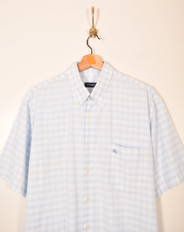 Burberry Vintage Short Sleeve Shirt (L)