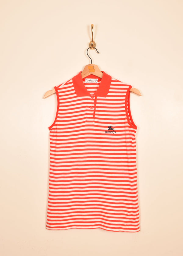 Burberry Vintage Sleeveless Woman Polo Shirt (M)