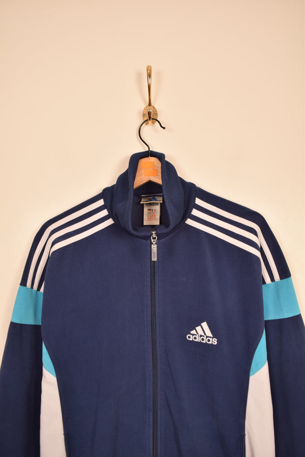 Adidas Vintage Velour Challenger Track Jacket (L)