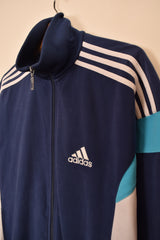 Adidas Vintage Velour Challenger Track Jacket (L)