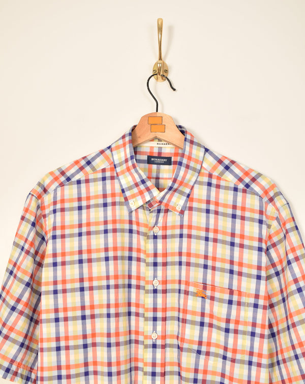 Burberry Vintage Short Sleeve Shirt (L)