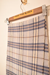 Burberry Blue Nova Check Scarf