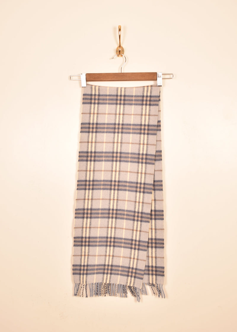 Burberry Blue Nova Check Scarf