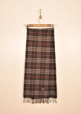 Burberry Dark Grey Nova Check Scarf